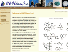 Tablet Screenshot of hbcchem.com